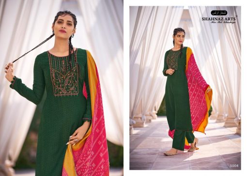 Shahnaz Arts Gulmohar Vol 4 Pashmina Salwar Suit Wholesale Catalog 8 Pcs 5 510x364 - Shahnaz Arts Gulmohar Vol 4 Pashmina Salwar Suit Wholesale Catalog 8 Pcs