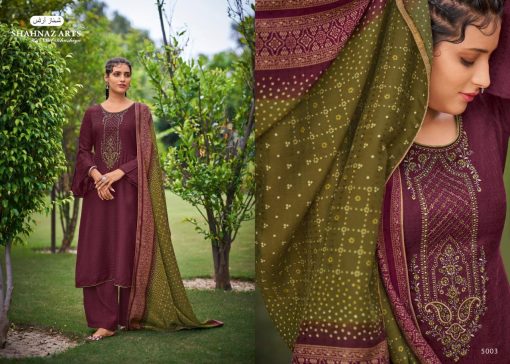 Shahnaz Arts Gulmohar Vol 4 Pashmina Salwar Suit Wholesale Catalog 8 Pcs 8 510x364 - Shahnaz Arts Gulmohar Vol 4 Pashmina Salwar Suit Wholesale Catalog 8 Pcs