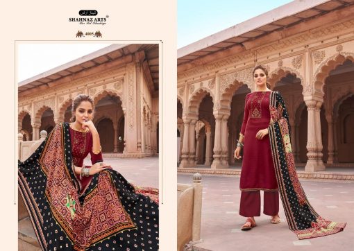 Shahnaz Arts Patola Pashmina Salwar Suit Wholesale Catalog 8 Pcs 6 510x362 - Shahnaz Arts Patola Pashmina Salwar Suit Wholesale Catalog 8 Pcs