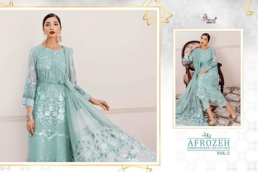 Shree Fabs Afrozeh Embroidered Collection Vol 2 Salwar Suit Wholesale Catalog 6 Pcs 11 510x340 - Shree Fabs Afrozeh Embroidered Collection Vol 2 Salwar Suit Wholesale Catalog 6 Pcs