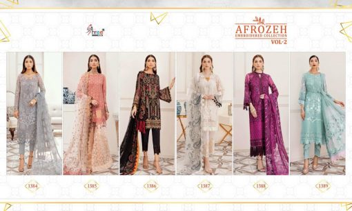 Shree Fabs Afrozeh Embroidered Collection Vol 2 Salwar Suit Wholesale Catalog 6 Pcs 13 510x306 - Shree Fabs Afrozeh Embroidered Collection Vol 2 Salwar Suit Wholesale Catalog 6 Pcs