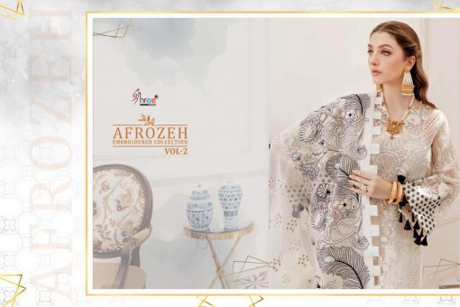 Shree Fabs Afrozeh Embroidered Collection Vol 2 Salwar Suit Wholesale Catalog 6 Pcs 2 510x340 - Shree Fabs Afrozeh Embroidered Collection Vol 2 Salwar Suit Wholesale Catalog 6 Pcs