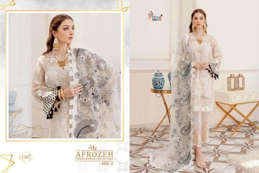 Shree Fabs Afrozeh Embroidered Collection Vol 2 Salwar Suit Wholesale Catalog 6 Pcs 6 510x340 - Shree Fabs Afrozeh Embroidered Collection Vol 2 Salwar Suit Wholesale Catalog 6 Pcs