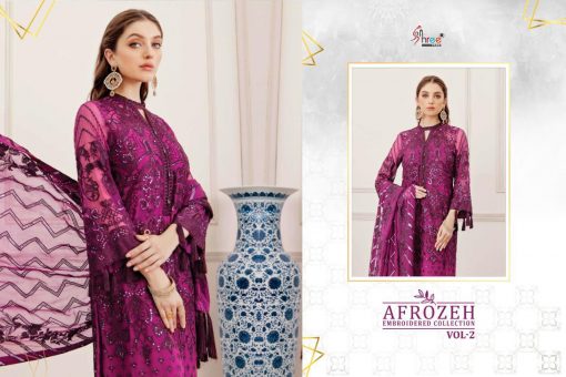 Shree Fabs Afrozeh Embroidered Collection Vol 2 Salwar Suit Wholesale Catalog 6 Pcs 7 510x340 - Shree Fabs Afrozeh Embroidered Collection Vol 2 Salwar Suit Wholesale Catalog 6 Pcs