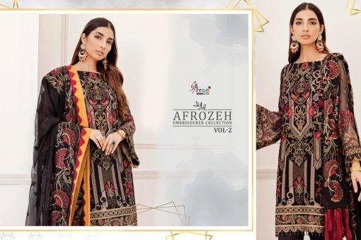 Shree Fabs Afrozeh Embroidered Collection Vol 2 Salwar Suit Wholesale Catalog 6 Pcs 8 510x340 - Shree Fabs Afrozeh Embroidered Collection Vol 2 Salwar Suit Wholesale Catalog 6 Pcs