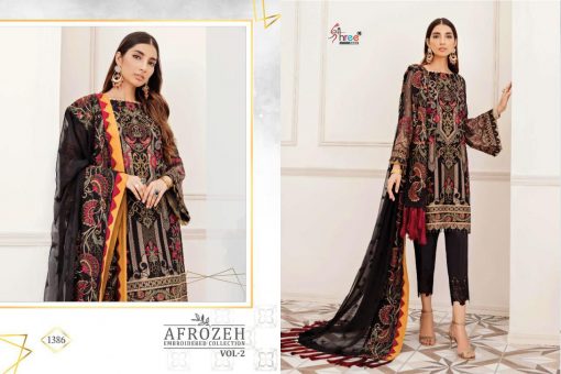 Shree Fabs Afrozeh Embroidered Collection Vol 2 Salwar Suit Wholesale Catalog 6 Pcs 9 510x340 - Shree Fabs Afrozeh Embroidered Collection Vol 2 Salwar Suit Wholesale Catalog 6 Pcs