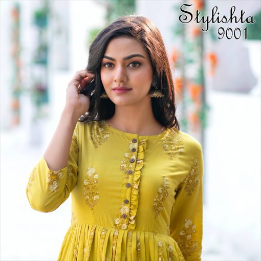 Tejaswee Stylishta Vol 9 Kurti Wholesale Catalog 4 Pcs 18 510x510 - Tejaswee Stylishta Vol 9 Kurti Wholesale Catalog 4 Pcs