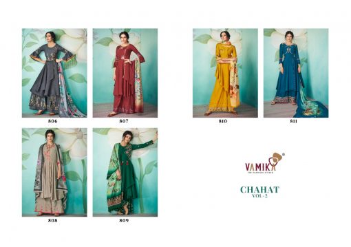 Vamika Chahat Vol 2 Kurti with Dupatta Palazzo Wholesale Catalog 6 Pcs 12 510x359 - Vamika Chahat Vol 2 Kurti with Dupatta Palazzo Wholesale Catalog 6 Pcs