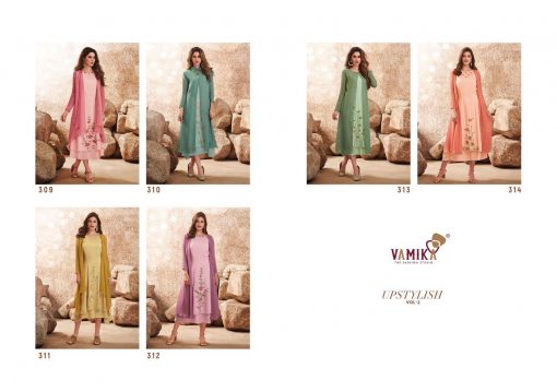 Vamika Upstylish Vol 2 Kurti Wholesale Catalog 8 Pcs 10 510x359 - Vamika Upstylish Vol 2 Kurti Wholesale Catalog 6 Pcs