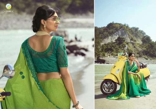 Vinay Sheesha Aafreen Vol 2 Saree Sari Wholesale Catalog 10 Pcs 6 1 510x357 - Vinay Sheesha Aafreen Vol 2 Saree Sari Wholesale Catalog 10 Pcs