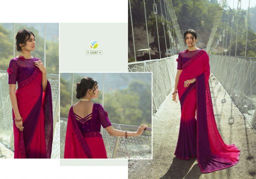 Vinay Sheesha Aafreen Vol 2 Saree Sari Wholesale Catalog 10 Pcs 9 1 510x357 - Vinay Sheesha Aafreen Vol 2 Saree Sari Wholesale Catalog 10 Pcs