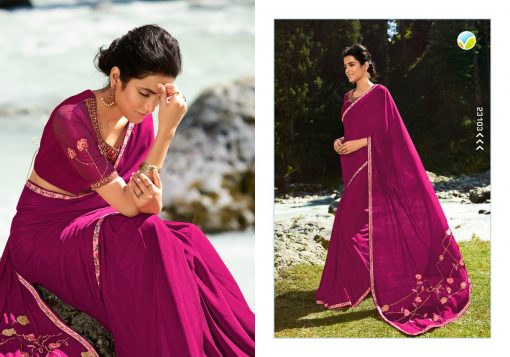 Vinay Sheesha Vibrant Saree Sari Wholesale Catalog 9 Pcs 12 510x357 - Vinay Sheesha Vibrant Saree Sari Wholesale Catalog 9 Pcs