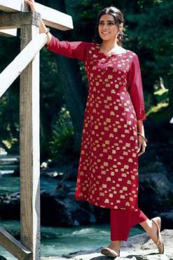 Vinay Tumbaa Lightning Vol 3 Kurti with Palazzo Wholesale Catalog 6 Pcs