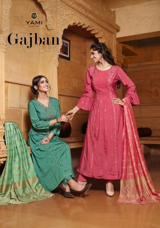 Yami Fashion Gajban Kurti with Dupatta Wholesale Catalog 6 Pcs 1 510x727 - Yami Fashion Gajban Kurti with Dupatta Wholesale Catalog 6 Pcs