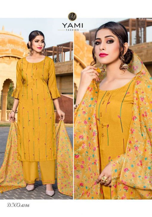 Yami Fashion Ruhaani Kurti with Dupatta Pant Wholesale Catalog 6 Pcs 12 510x727 - Yami Fashion Ruhaani Kurti with Dupatta Pant Wholesale Catalog 6 Pcs