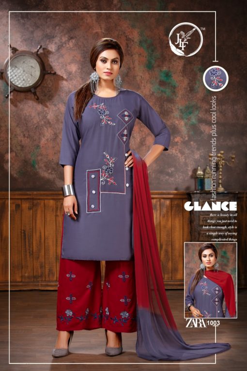 Zara Kurti with Dupatta Bottom Wholesale Catalog 10 Pcs 3 510x765 - Zara Kurti with Dupatta Bottom Wholesale Catalog 10 Pcs