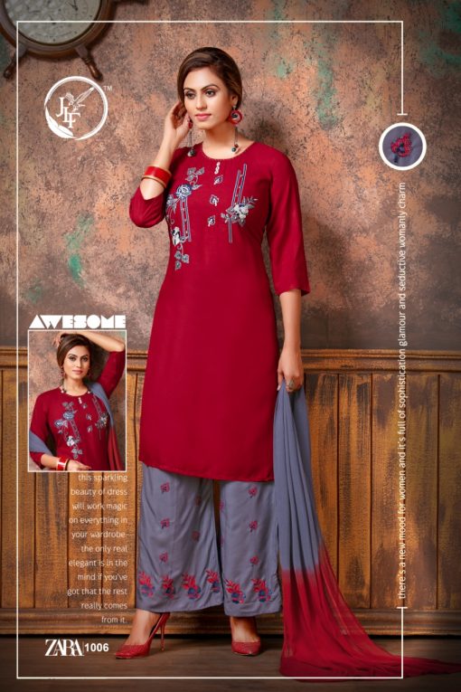 Zara Kurti with Dupatta Bottom Wholesale Catalog 10 Pcs 5 510x765 - Zara Kurti with Dupatta Bottom Wholesale Catalog 10 Pcs