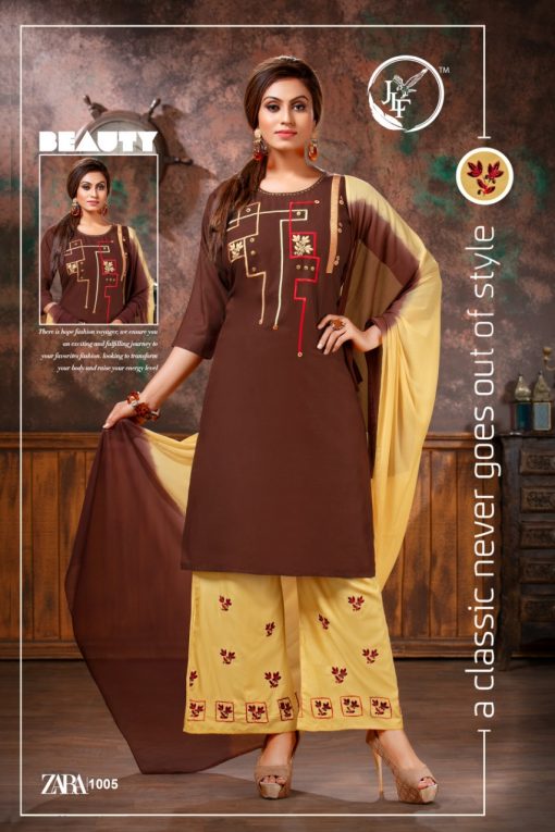 Zara Kurti with Dupatta Bottom Wholesale Catalog 10 Pcs 9 510x765 - Zara Kurti with Dupatta Bottom Wholesale Catalog 10 Pcs