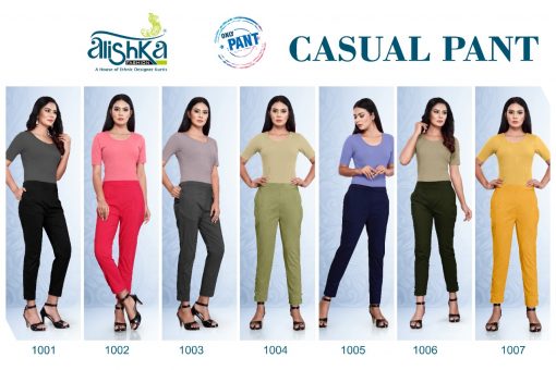 Alishka Casual Pant Wholesale Catalog 7 Pcs 8 510x340 - Alishka Casual Pant Wholesale Catalog 7 Pcs