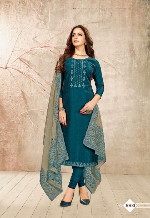 Brij Kora Vol 3 Salwar Suit Wholesale Catalog 8 Pcs 8 510x740 - Brij Kora Vol 3 Salwar Suit Wholesale Catalog 8 Pcs