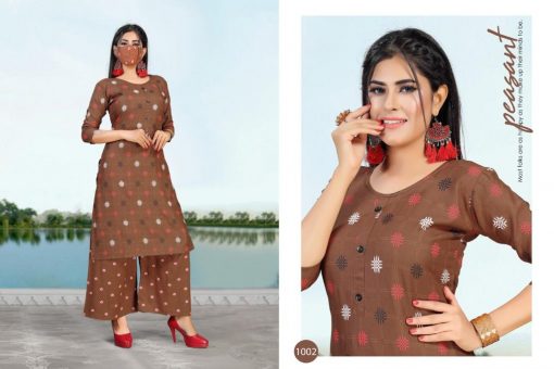 Chocolate Vol 5 Kurti with Palazzo Wholesale Catalog 8 Pcs 1 510x340 - Chocolate Vol 5 Kurti with Palazzo Wholesale Catalog 8 Pcs