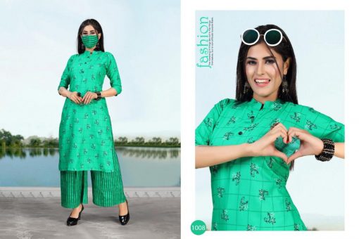 Chocolate Vol 5 Kurti with Palazzo Wholesale Catalog 8 Pcs 8 510x340 - Chocolate Vol 5 Kurti with Palazzo Wholesale Catalog 8 Pcs