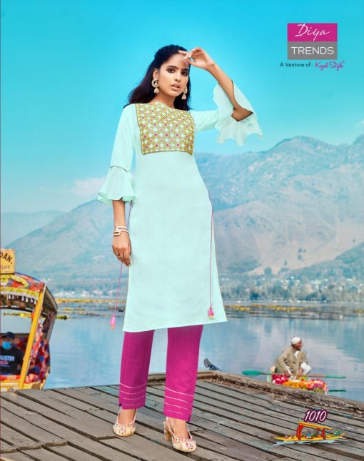 Diya Trends Fashion Festive Vol 1 by Kajal Style Kurti with Palazzo Pant Sharara Wholesale Catalog 10 Pcs 10 510x646 - Diya Trends Fashion Festive Vol 1 by Kajal Style Kurti with Palazzo Pant Sharara Wholesale Catalog 10 Pcs