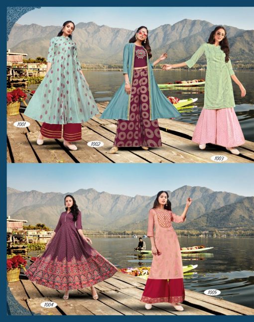 Diya Trends Fashion Festive Vol 1 by Kajal Style Kurti with Palazzo Pant Sharara Wholesale Catalog 10 Pcs 12 510x646 - Diya Trends Fashion Festive Vol 1 by Kajal Style Kurti with Palazzo Pant Sharara Wholesale Catalog 10 Pcs