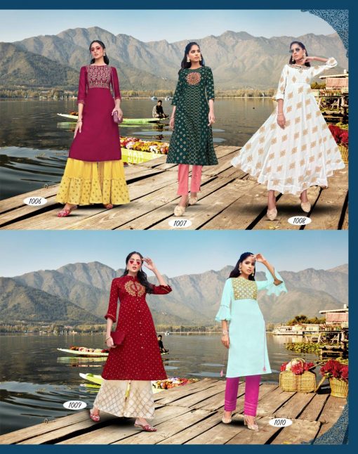 Diya Trends Fashion Festive Vol 1 by Kajal Style Kurti with Palazzo Pant Sharara Wholesale Catalog 10 Pcs 13 510x646 - Diya Trends Fashion Festive Vol 1 by Kajal Style Kurti with Palazzo Pant Sharara Wholesale Catalog 10 Pcs