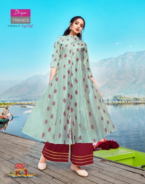 Diya Trends Fashion Festive Vol 1 by Kajal Style Kurti with Palazzo Pant Sharara Wholesale Catalog 10 Pcs 5 510x646 - Diya Trends Fashion Festive Vol 1 by Kajal Style Kurti with Palazzo Pant Sharara Wholesale Catalog 10 Pcs