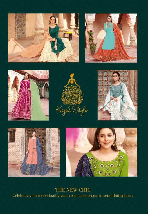 Kajal Style Gulzar Vol 5 Kurti with Dupatta Bottom Wholesale Catalog 8 Pcs 1 510x738 - Kajal Style Gulzar Vol 5 Kurti with Dupatta Bottom Wholesale Catalog 8 Pcs