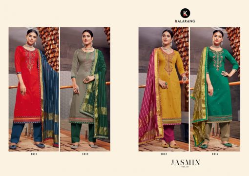 Kalarang Jasmine Vol 10 by Kessi Salwar Suit Wholesale Catalog 4 Pcs 6 510x361 - Kalarang Jasmin Vol 10 by Kessi Salwar Suit Wholesale Catalog 4 Pcs
