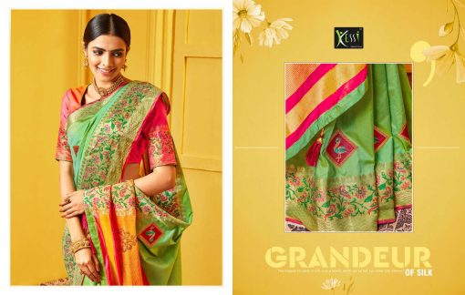 Kessi Raj Gharana Saree Sari Wholesale Catalog 8 Pcs 3 510x324 - Kessi Raj Gharana Saree Sari Wholesale Catalog 8 Pcs