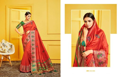 Kessi Raj Gharana Saree Sari Wholesale Catalog 8 Pcs 4 510x324 - Kessi Raj Gharana Saree Sari Wholesale Catalog 8 Pcs