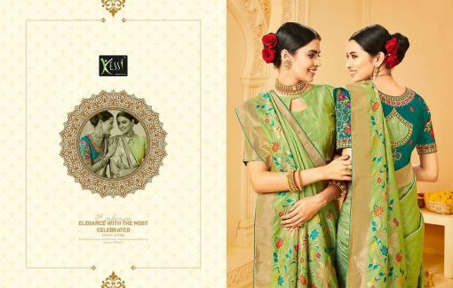 Kessi Shubh Manglam Double Blouse Saree Sari Wholesale Catalog 10 Pcs 10 510x325 - Kessi Shubh Manglam Double Blouse Saree Sari Wholesale Catalog 10 Pcs