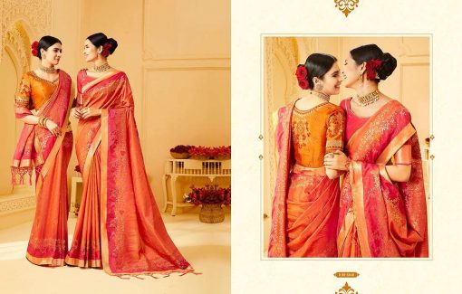 Kessi Shubh Manglam Double Blouse Saree Sari Wholesale Catalog 10 Pcs 12 510x325 - Kessi Shubh Manglam Double Blouse Saree Sari Wholesale Catalog 10 Pcs