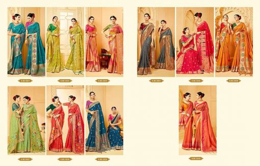 Kessi Shubh Manglam Double Blouse Saree Sari Wholesale Catalog 10 Pcs 14 510x325 - Kessi Shubh Manglam Double Blouse Saree Sari Wholesale Catalog 10 Pcs