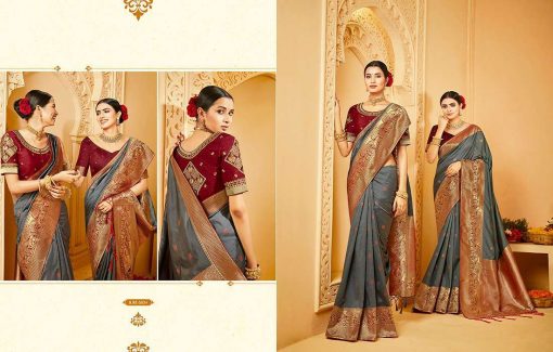 Kessi Shubh Manglam Double Blouse Saree Sari Wholesale Catalog 10 Pcs 5 510x325 - Kessi Shubh Manglam Double Blouse Saree Sari Wholesale Catalog 10 Pcs