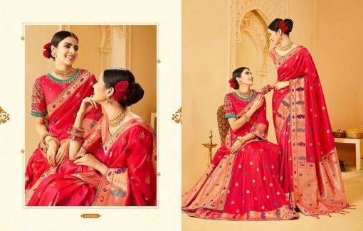 Kessi Shubh Manglam Double Blouse Saree Sari Wholesale Catalog 10 Pcs 6 510x325 - Kessi Shubh Manglam Double Blouse Saree Sari Wholesale Catalog 10 Pcs