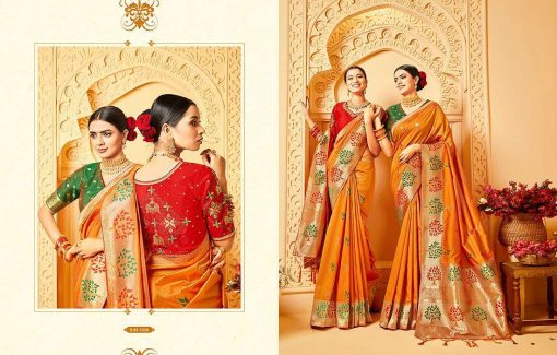 Kessi Shubh Manglam Double Blouse Saree Sari Wholesale Catalog 10 Pcs 7 510x325 - Kessi Shubh Manglam Double Blouse Saree Sari Wholesale Catalog 10 Pcs