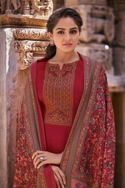 Mumtaz Arts Kashni Pashmina Salwar Suit Wholesale Catalog 10 Pcs