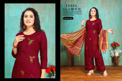 Paradise Kurti with Dupatta Palazzo Wholesale Catalog 8 Pcs 7 510x340 - Paradise Kurti with Dupatta Palazzo Wholesale Catalog 8 Pcs