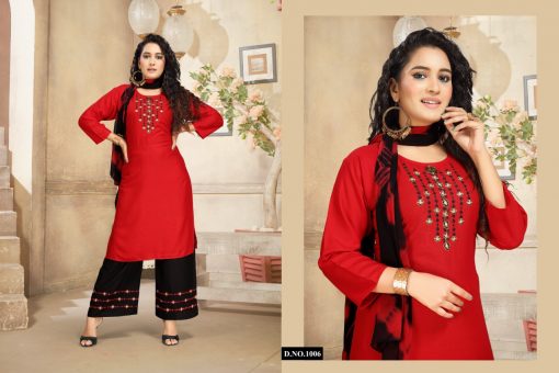 Ridhima Kurti with Dupatta Palazzo Wholesale Catalog 6 Pcs 2 510x340 - Ridhima Kurti with Dupatta Palazzo Wholesale Catalog 6 Pcs