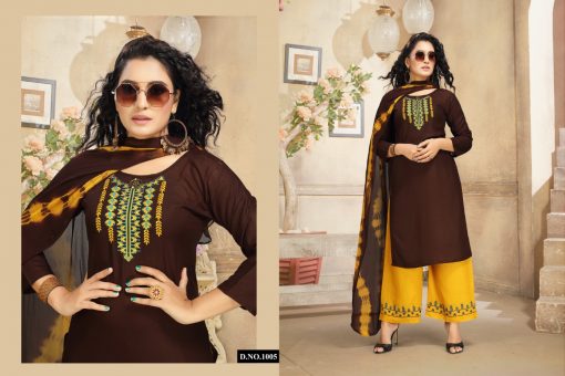 Ridhima Kurti with Dupatta Palazzo Wholesale Catalog 6 Pcs 5 510x340 - Ridhima Kurti with Dupatta Palazzo Wholesale Catalog 6 Pcs