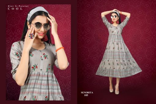 Senorita Kurti Wholesale Catalog 7 Pcs 3 510x340 - Senorita Kurti Wholesale Catalog 7 Pcs