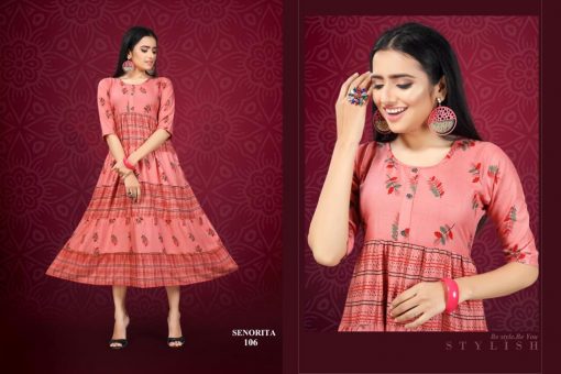 Senorita Kurti Wholesale Catalog 7 Pcs 5 510x340 - Senorita Kurti Wholesale Catalog 7 Pcs