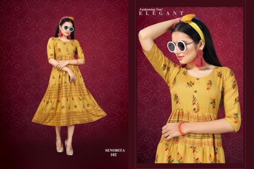 Senorita Kurti Wholesale Catalog 7 Pcs 6 510x340 - Senorita Kurti Wholesale Catalog 7 Pcs