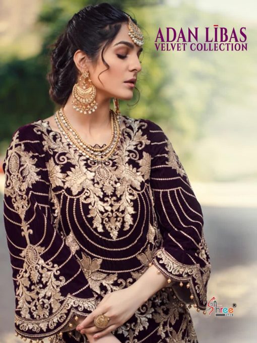 Shree Fabs Adan Libas Velvet Collection Salwar Suit Wholesale Catalog 6 Pcs 1 510x680 - Shree Fabs Adan Libas Velvet Collection Salwar Suit Wholesale Catalog 6 Pcs