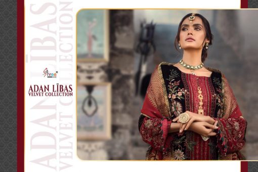 Shree Fabs Adan Libas Velvet Collection Salwar Suit Wholesale Catalog 6 Pcs 10 510x340 - Shree Fabs Adan Libas Velvet Collection Salwar Suit Wholesale Catalog 6 Pcs