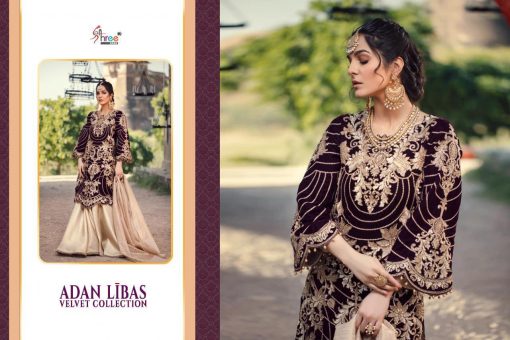 Shree Fabs Adan Libas Velvet Collection Salwar Suit Wholesale Catalog 6 Pcs 13 510x340 - Shree Fabs Adan Libas Velvet Collection Salwar Suit Wholesale Catalog 6 Pcs